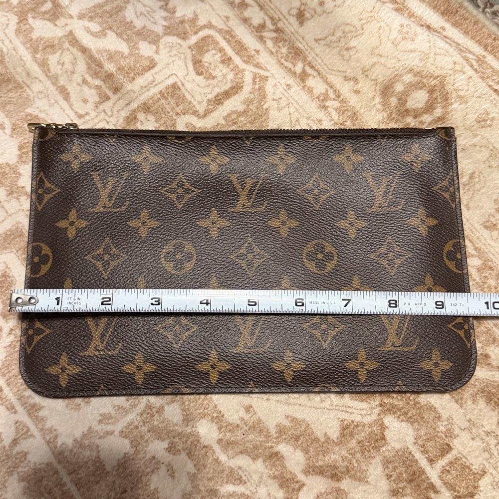 Louis Vuitton Monogram Large Neverfull Pochette/Wristlet SEE DESCRIPTION - Picture 14 of 14